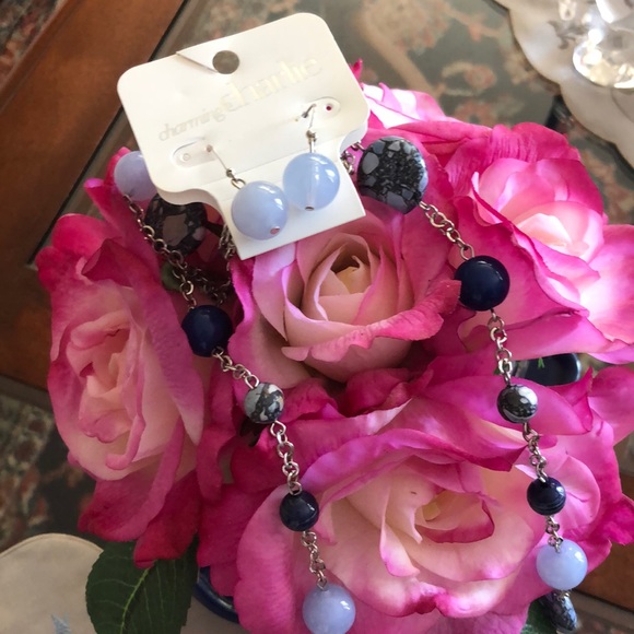 Charming Charlie Jewelry Charming Charlie Necklace Earrings Set Nwt